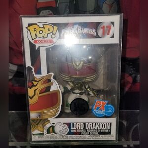 Funko Pop! Comics Lord Drakkon Action Figure - Red, Gold, Black